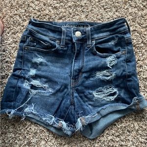 american eagle jean shorts